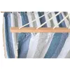 Hamakas DKD Home Decor Dryžiai Mėlyna Balta (200 x 100 x 5 cm)