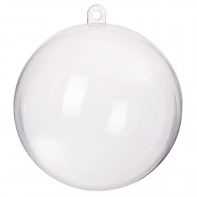 Acrylic bauble Springos CA2002 10cm
