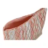 Travel Vanity Case Home ESPRIT Grey Coral 25 x 7 x 15 cm (2 Units)