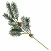 Ziemassvētku priežu zars mākslīgais Springos CA1312 34 cm
