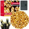 Ziemassvētku eglīšu lampiņas Springos CL0204 200 Led 15,5 m silti balts