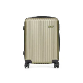 Cabin suitcase Green 55 x 35 x 20 cm Stripes