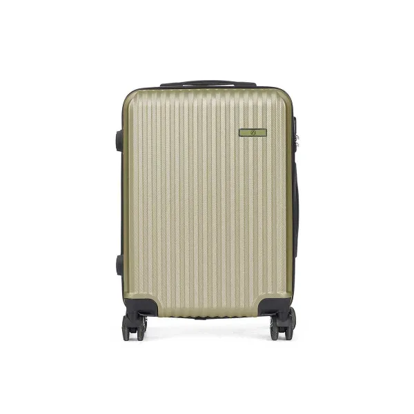 Cabin suitcase Green 55 x 35 x 20 cm Stripes