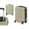 Cabin suitcase Green 55 x 35 x 20 cm Stripes