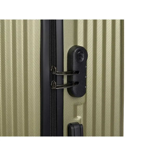 Cabin suitcase Green 55 x 35 x 20 cm Stripes