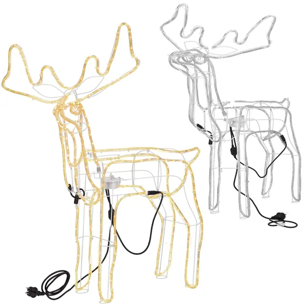 Рождественская декорация, северный олень, Springos CL1228 288 светодиодов