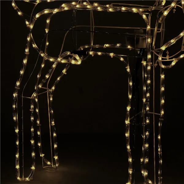 Рождественская декорация, северный олень, Springos CL1228 288 светодиодов