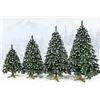 Keinotekoinen joulukuusi Premium Royal Trees Springos CT0189 150 cm luminen timanttimänty käpyillä
