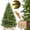 Mākslīgā Ziemassvētku eglīte Premium Royal Trees, Kaukāza egle, ar koka statīvu Springos CT0187 220 cm