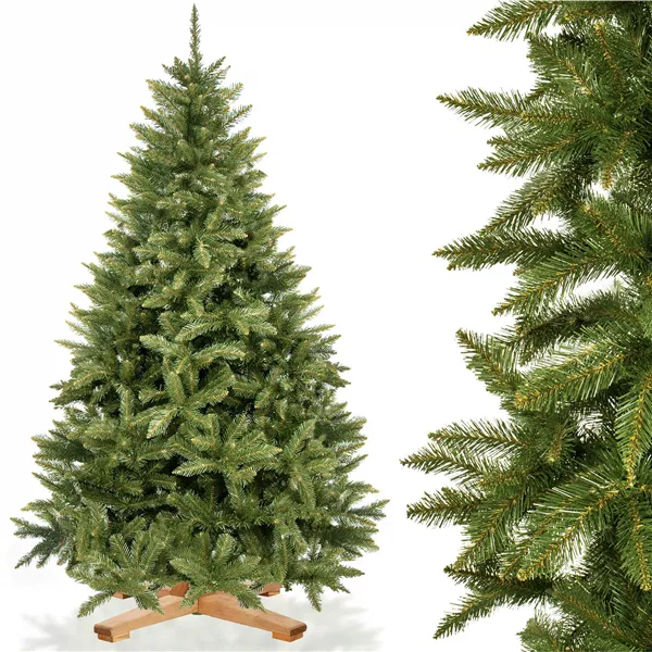 Dirbtinė Kalėdų eglutė Premium Royal Trees, Kaukazo eglė, su mediniu stovu Springos CT0187 220 cm