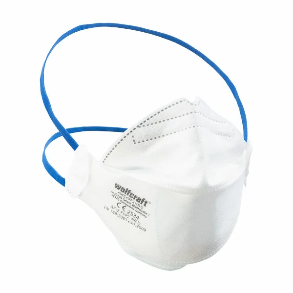 Protective Respirator Mask Wolfcraft 4945000 FFP2 2 Pieces
