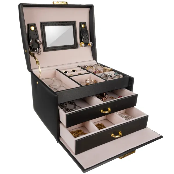 Jewelry box/case - black
