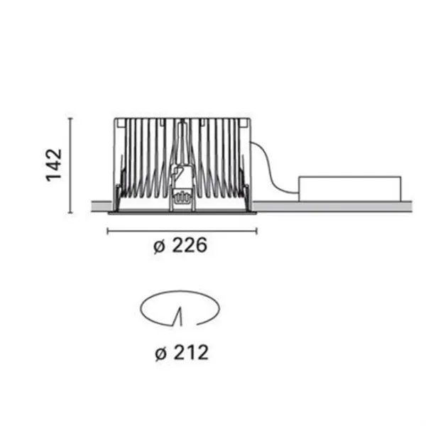 LED 16W 2000lm - gaismas avota vērtība 18,8W 1839lm