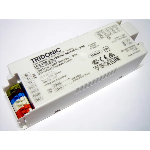 LCA 25 Вт 350–1050 мА one4all SC PRE - Tridonic