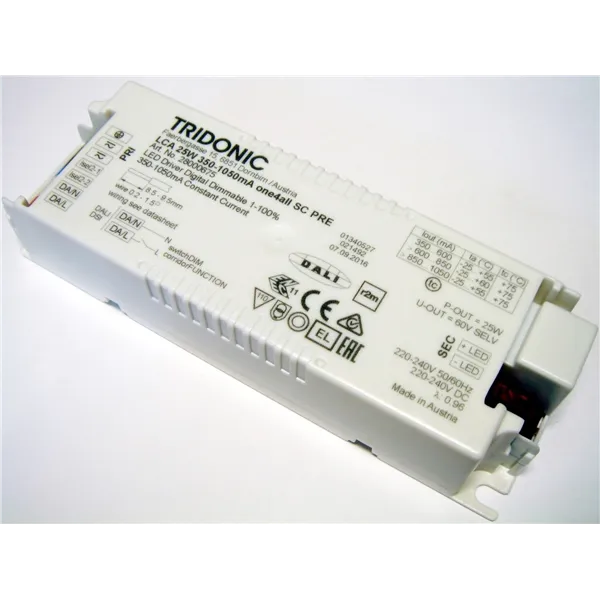 LCA 25 Вт 350–1050 мА one4all SC PRE - Tridonic