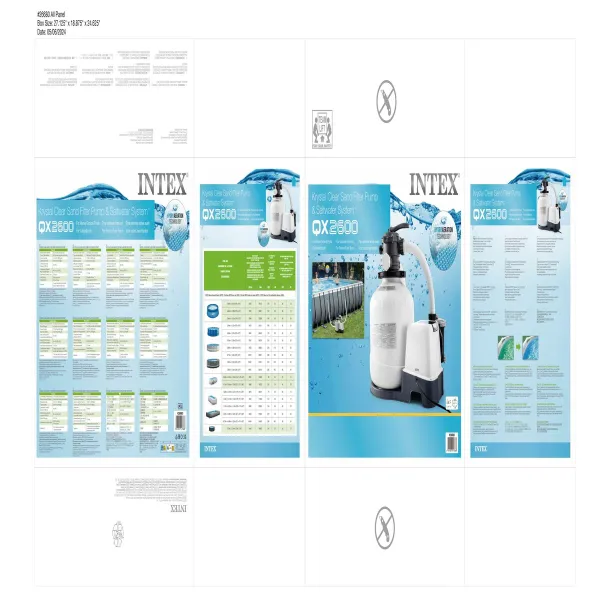 Standard pool pump Intex