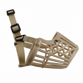 Намордник Глория бежевый пластик размер 3