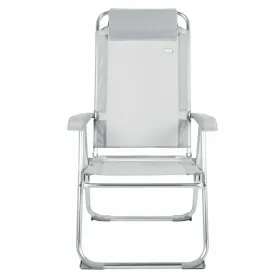Folding Chair Aktive Reclining Grey 44 x 55 x 101 cm