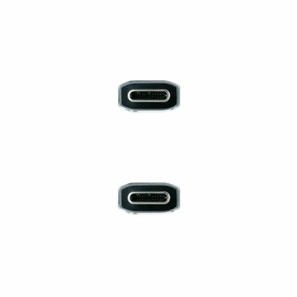 USB-C laidas NANOCABLE 10.01.4103-COMB 3 m Juoda / Pilka