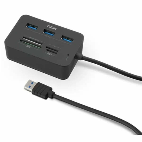 Ārējais karšu lasītājs Nox-Xtreme Lite Reader One Melns