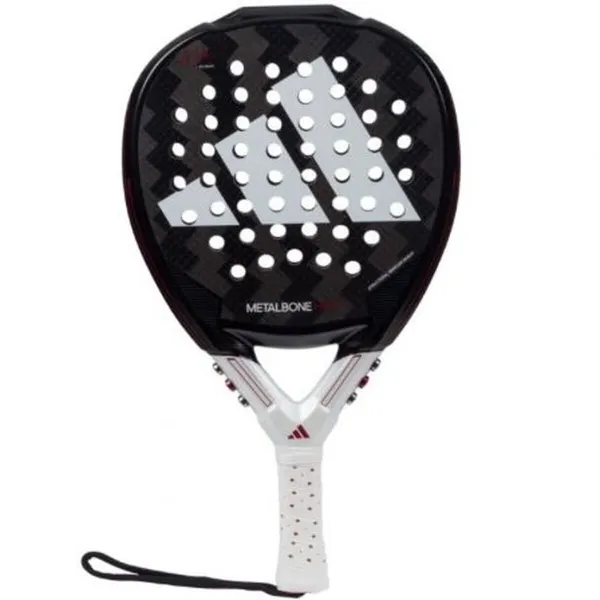 Padel Racket Adidas Metalbone HRD+ 2024/ Negra y Blanca (Ale Galan) Black
