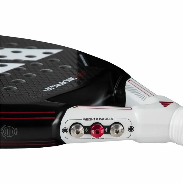 Padel Racket Adidas Metalbone HRD+ 2024/ Negra y Blanca (Ale Galan) Black