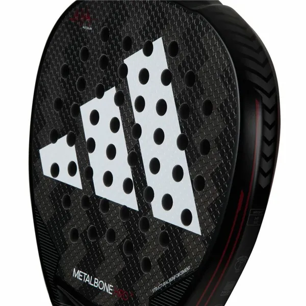 Padel Racket Adidas Metalbone HRD+ 2024/ Negra y Blanca (Ale Galan) Black