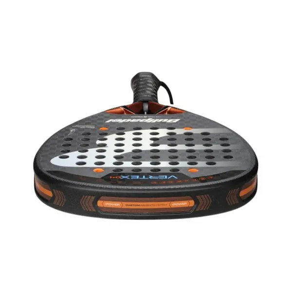 Padel Racket Bullpadel Vertex 04 25 Black Carbon fibre