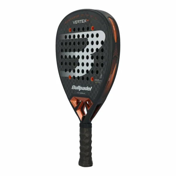 Padel Racket Bullpadel Vertex 04 25 Black Carbon fibre
