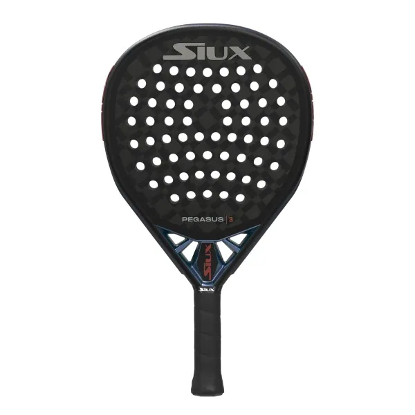 Padel Racket Siux Pegasus 3 2025 Blue Black Carbon fibre Charcoal