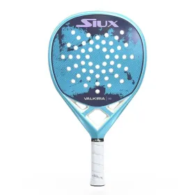 Padel Racket Siux Valkiria Go 2025 Blue Pink Carbon fibre Charcoal EVA