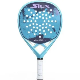 Padel Racket Siux Valkiria Go 2025 Blue Pink Carbon fibre Charcoal EVA