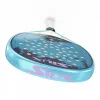 Padel Racket Siux Valkiria Go 2025 Blue Pink Carbon fibre Charcoal EVA