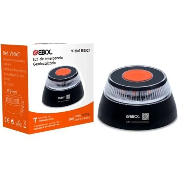 V16 Emergency Beacon connected DGT 3.0 Ebox EB2503