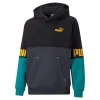 Lasten huppari Puma Puma Power Colorblock Musta
