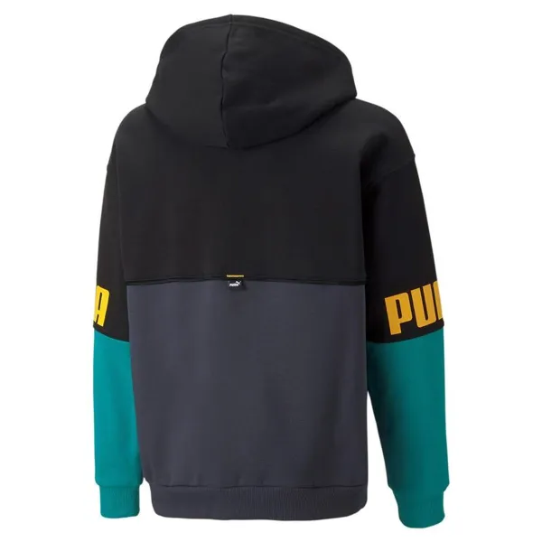 Lasten huppari Puma Puma Power Colorblock Musta