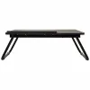 Folding desk Alexandra House Living Black 35 x 20 x 61 cm
