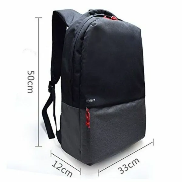 Kannettavan ja tabletin reppu Ewent EW2529 Musta Harmaa 17" 17,3"