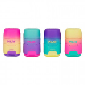 Milan Compact Gorgeous Sunset Effect -pyyhekumi ja teroitin Handy Duo