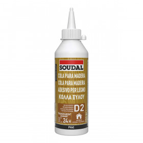 Instant Glue Soudal 117834 Wood White 250 g