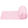 Bedspread Springos HA7118, reversible blanket 70x160 cm, sofa throw, dark pink