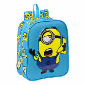 Koulureppu Minions Minionstatic Sininen (22 x 27 x 10 cm)