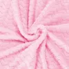 Bedspread Springos HA7118, reversible blanket 70x160 cm, sofa throw, dark pink