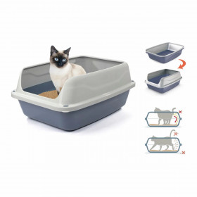Cat Litter Box Georplast Sonic Plastic 44,5 x 34 x 18,5 cm