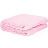 Bedspread Springos HA7118, reversible blanket 70x160 cm, sofa throw, dark pink