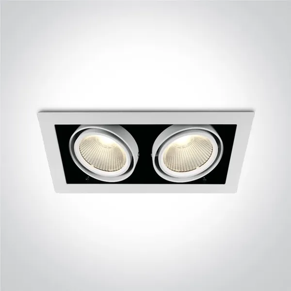 VIENA gaisma | 51230/W/W BALTA COB LED 2x30W WW 38° 230V