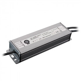 Metallinen LED POS -virtalähde MCHQ200V-24-E 200W 24V vedenpitävä IP67