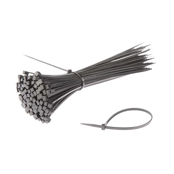 Nippusiteet SapiSelco 200 x 7,5 mm, valkoiset, 100 kpl.