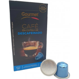 DESCAFEINADO GORMET COMPATIBLE NESPRESSO E/10 UD