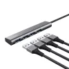 USB Centrmezgls Trust 24947 Pelēks Melns/Pelēks (1 gb.)
